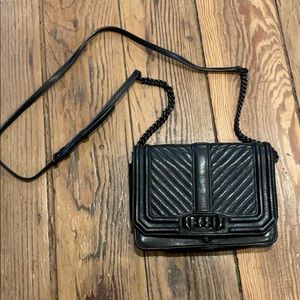 Rebecca Minkoff Chevron Quilted Love crossbody